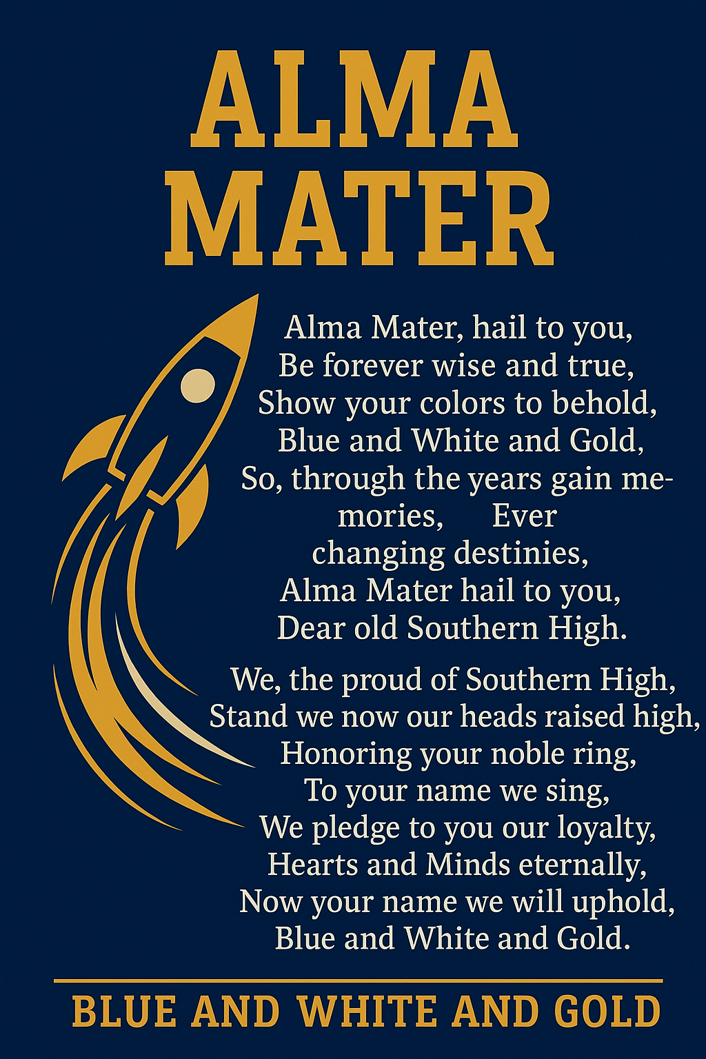 SHCSD Alma Mater